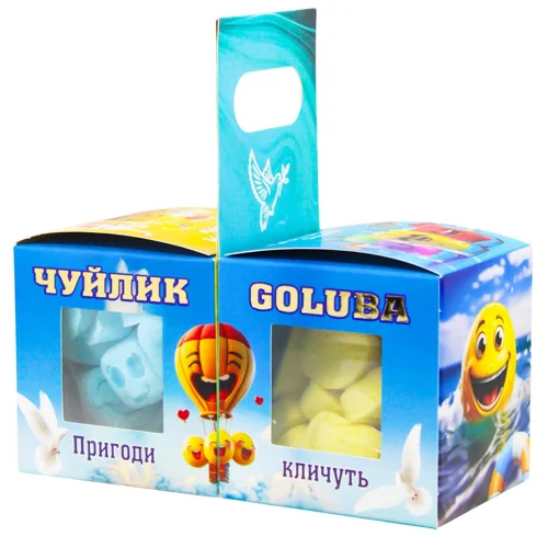 Цукерки Goluba Sweets 200 г Чуйлик. Пригоди кличуть