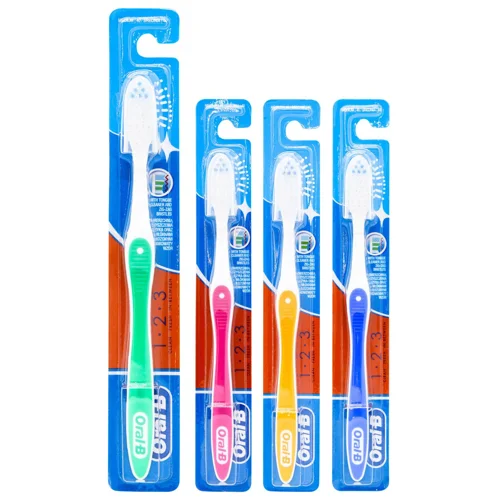 Зубна щітка Oral-B 123 Чистота свіжість в асортименті