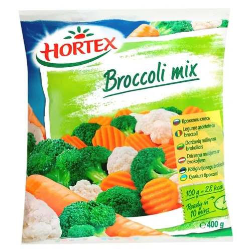 Суміш броколі Hortex швидкозаморожена 400г