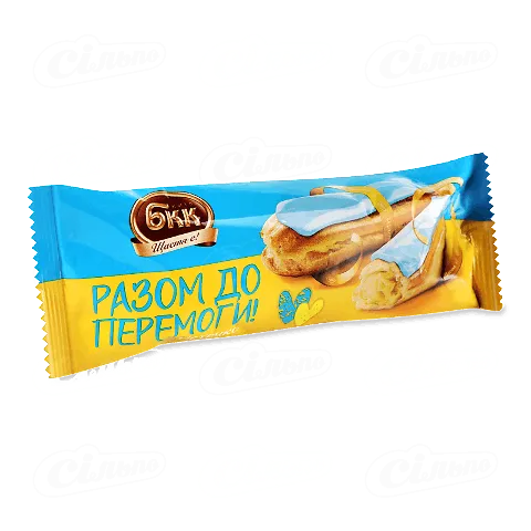 Еклер Разом до Перемоги кремово-лимоний 60г