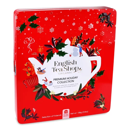 Набір чаю English Tea Shop PremHolidColl Red з/б,72*1,5г