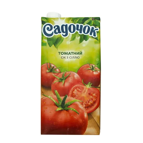 Сік томатний з сіллю Садочок т/п 1.93л