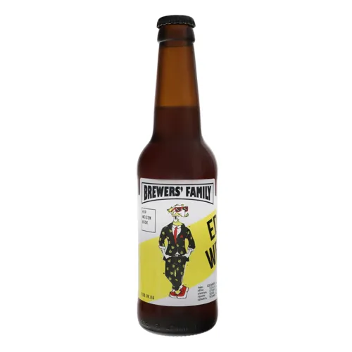 Пиво 0.33л 6.7% напівтемне нефільтроване Edelweiss First Dnipro Brewery