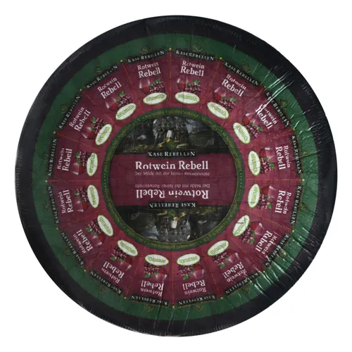 Сир 48% в скоринці з червоного вина Rotwein Rebell Kase Rebellen кг
