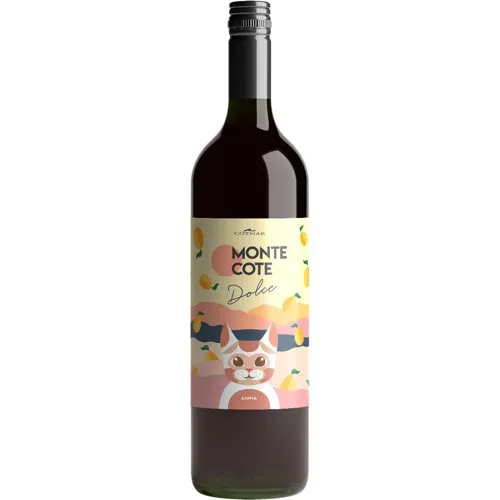 Вино Cotnar Monte Cote Dolce алича-слива біле солодке 13% 0,75л