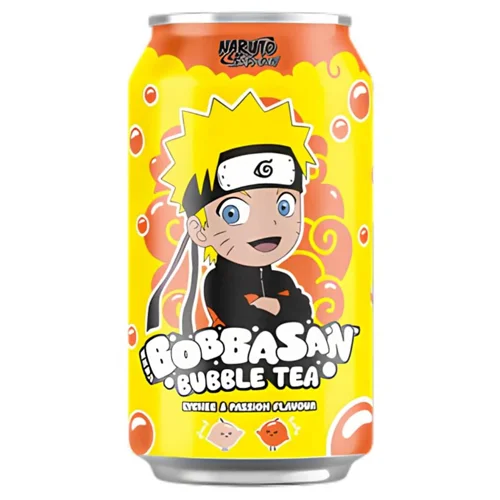 Напій Ultra Pop Naruto Bubble Tea Маракуйя-Лічі 0,33л