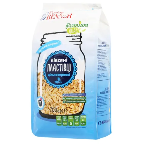 Пластівці вівсяні Dr. Benner Екстра 700г