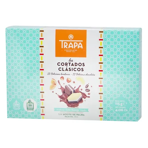 Цукерки шоколадні Trapa з начинками асорті 115г
