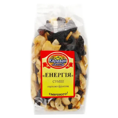 Суміш горіхово-фруктова Караван ласощів Енергія 180г