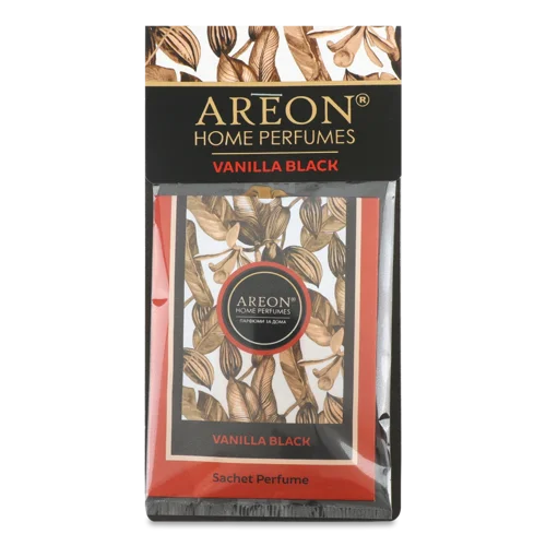 Аромо-саше Areon Premium Ваніль Чорна, натуральна оболонка, в/ґ, 1 г