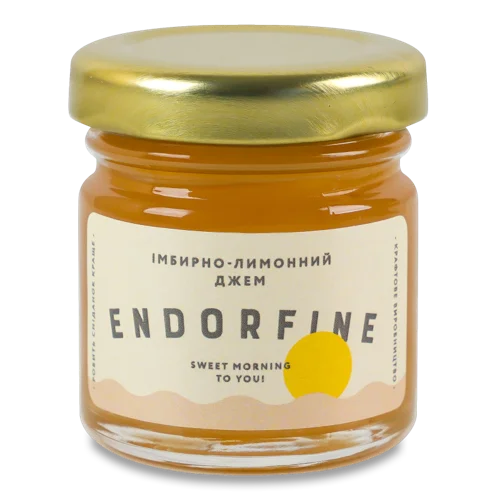 Джем Імбирно-Лимонний Endorfine, скляна банка, с/б 44г