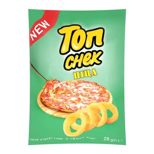 Снеки кукурудзяні зі смаком піци Топ Снек м/у 28г