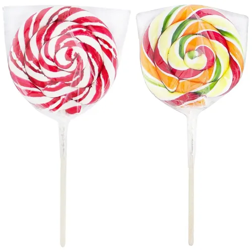 Льодяники на паличці Roks Равлик з фруктово-ягідними смаками 100г