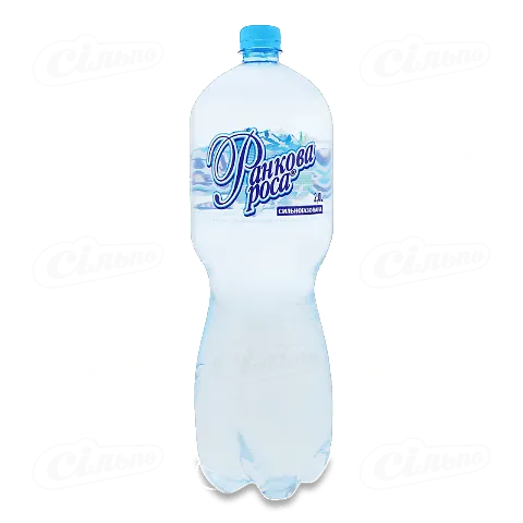 Вода питна «Ранкова роса» сильногазована, 2л