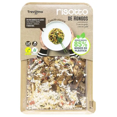 Різотто Trevijano з білими грибами 280г