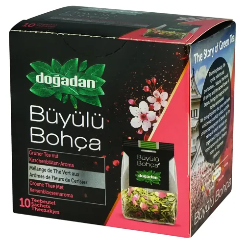 Чай зелений Dogadan Вишневий цвіт 12г