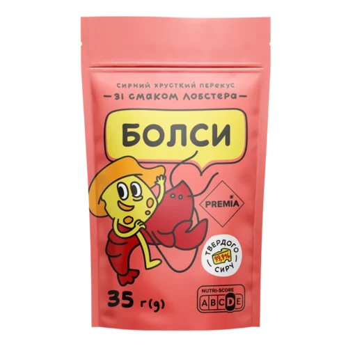 Кульки сирні PREMIA Болси лобстер