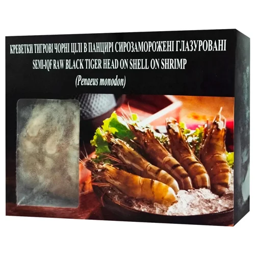 Креветки тигрова Apex Foods ціла свіжоморожена 13/15 1кг