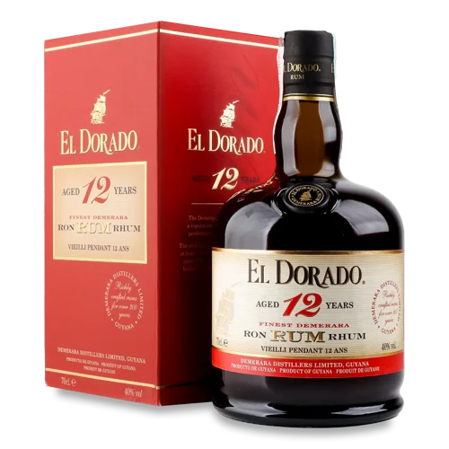 Ром El Dorado 12 років, 0,7л