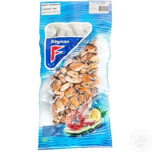 Мідії м'ясо FLAG 100/200 1кг