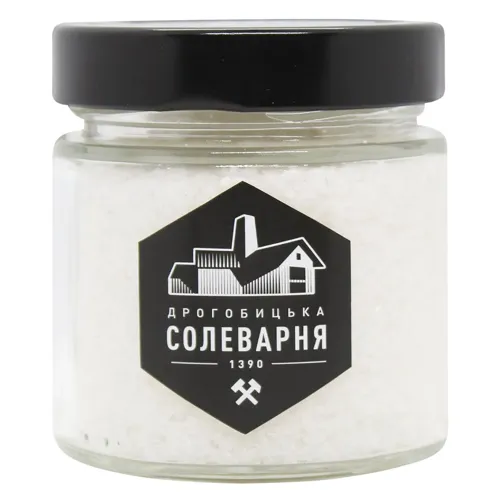 Сіль Дрогобицька Солеварня крафтова пластівцями 120г