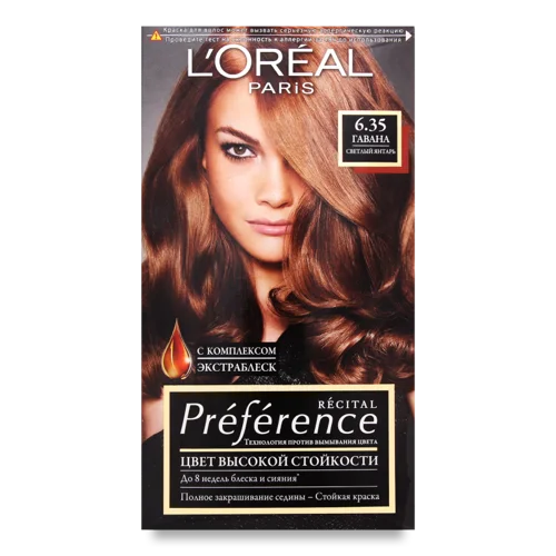 Фарба Для Волосся Loreal Recital 6.35 Гавана, в/ґ