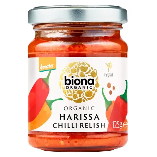 Соус Biona Organic Harissa органічний 125г