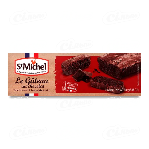 Кекс St Michel шоколадний, 240г