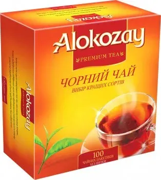 Чай черний Alokozay в пакетиках 2г х 100 шт