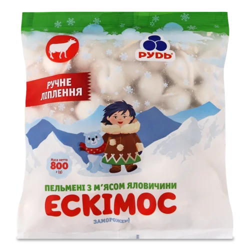 Пельмені З М'ясом Яловичини В/ґ, М'у 800г