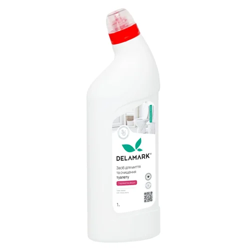 Засіб чистячий DeLaMark Вишня для унітазу 1л