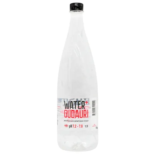 Вода Water+Gudauri мінеральна негазована 1,5л