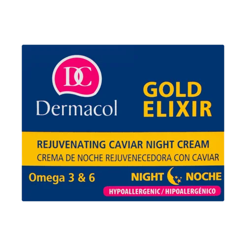 Крем Нічний Омолоджуючий DC Gold Elixir, Вищий Ґатунок, 50мл