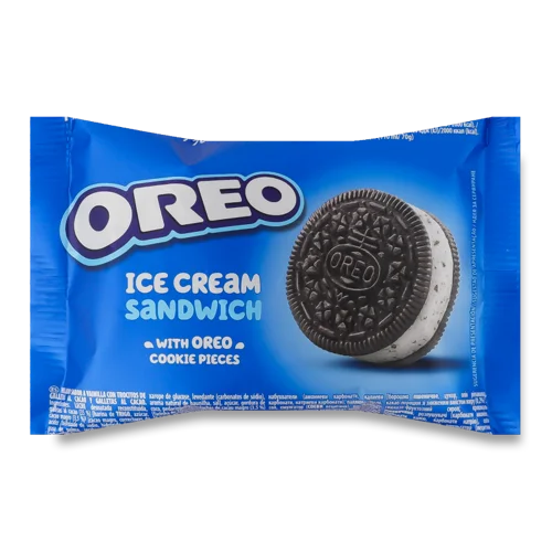 Морозиво Ванільне з Шматочками Печива Oreo, 70г