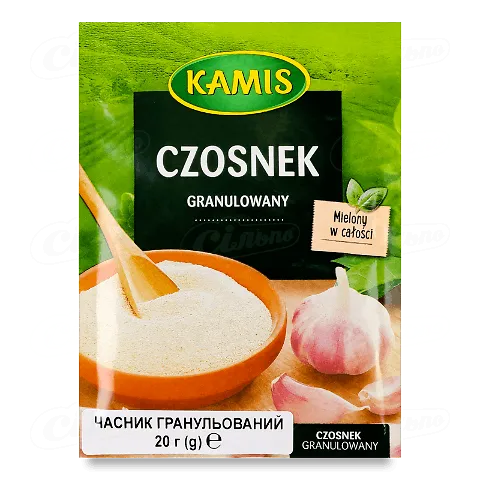 Часник гранульований Kamis, 20г
