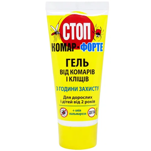 Гель Стоп Комар Форте від комарів і кліщів 60мл