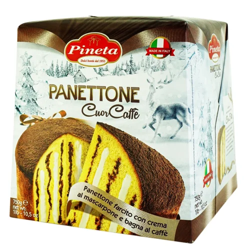 Кекс Pineta Panettone з кавовим кремом 750г
