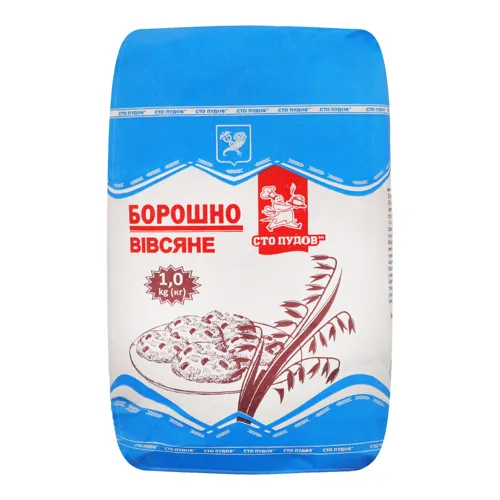 Борошно вівсяне Сто Пудів м/у 1кг