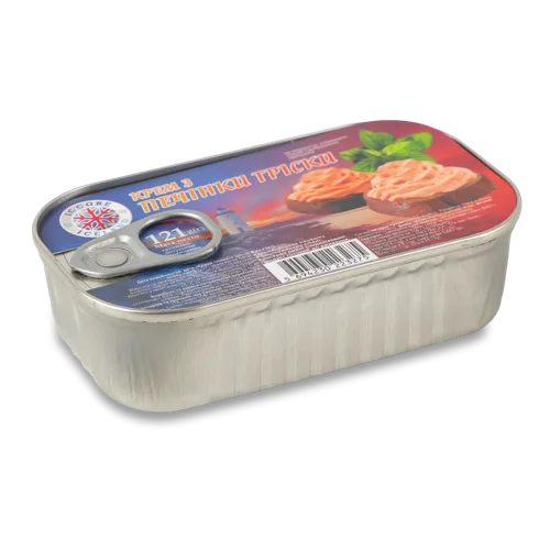 Крем З Печінки Тріски Iccore В/зб 121г, Натуральний