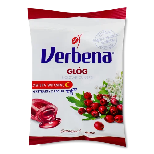 Цукерки М'які З Глодом Та Вітаміном C Verbena, В/ґ, 60г