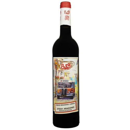 Вино Vinho Regional Lisboa Bus.9 Syrah-Aragonez сухе червоне 13% 0,75л