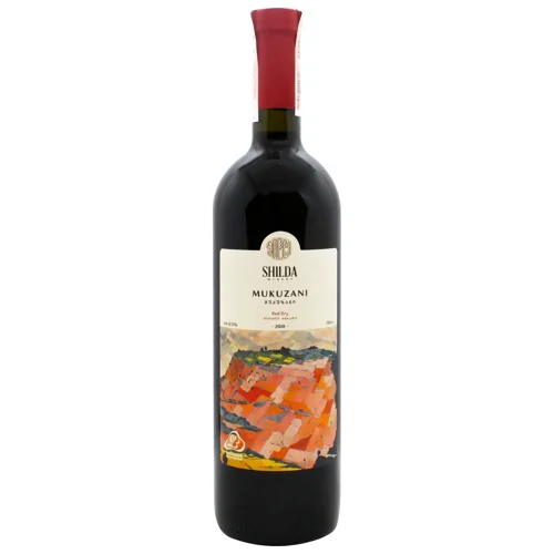 Вино Shilda Mukuzani червоне сухе 12,5% 0,75л
