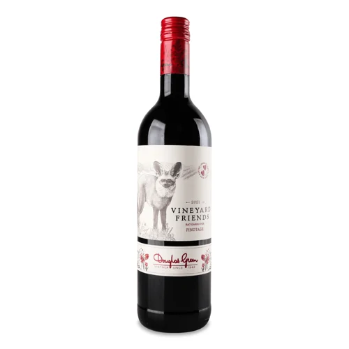 Вино Vineyard Friends Pinotage red,0,75л