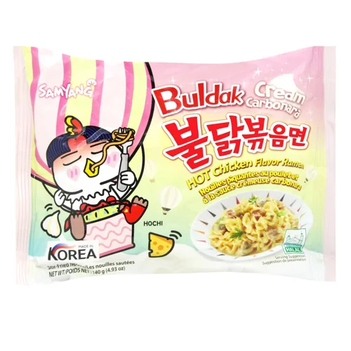Локшина Samyang Ramen з кремом карбонара гостра 130г