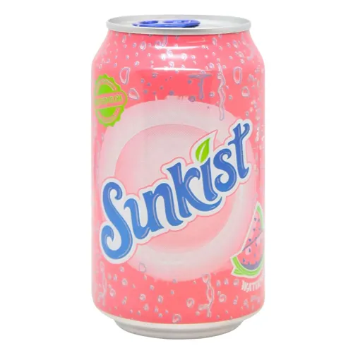Напій газований Sunkist Кавун 0,33л