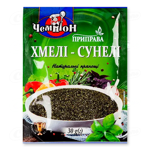 Приправа «Чемпіон» «Хмелі-сунелі», 30г