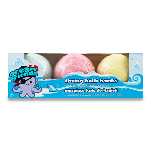 Набір Бомбочок Для Ванни Ocean Friends, Вищого ґатунку, 1шт
