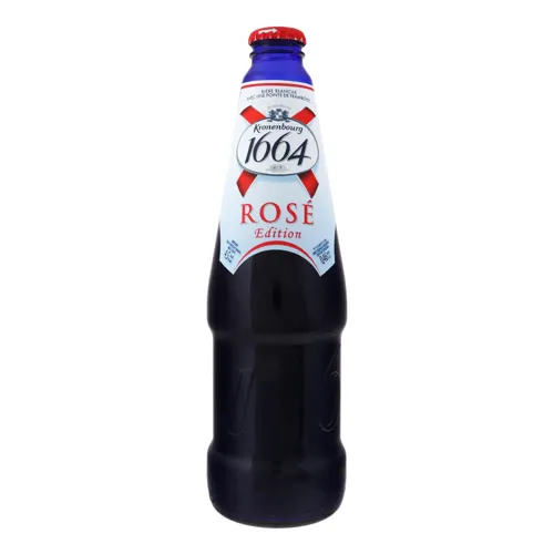 Пиво спеціальне 0.46л 4.5% пшеничне пастеризоване Rose Edition Kronenbourg 1664 пл