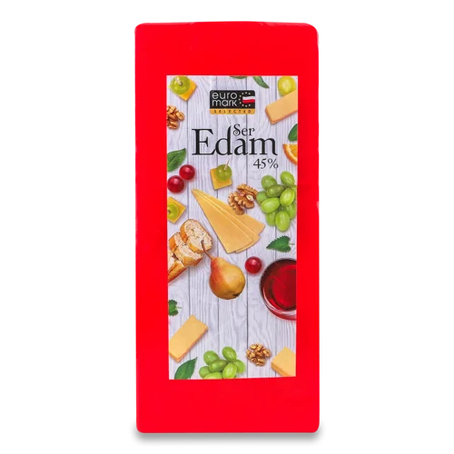 Сир Едам 45% Euromark, кг