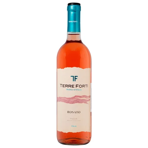 Вино Тerre Forti Rosato Puglia рожеве сухе 0,75л